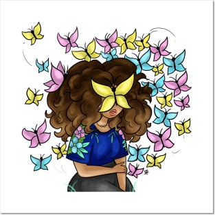 Aliyah Art Butterflies Posters and Art